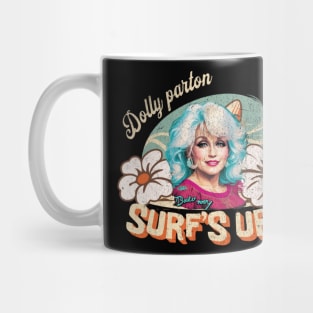 surf's up //flower v1 Mug